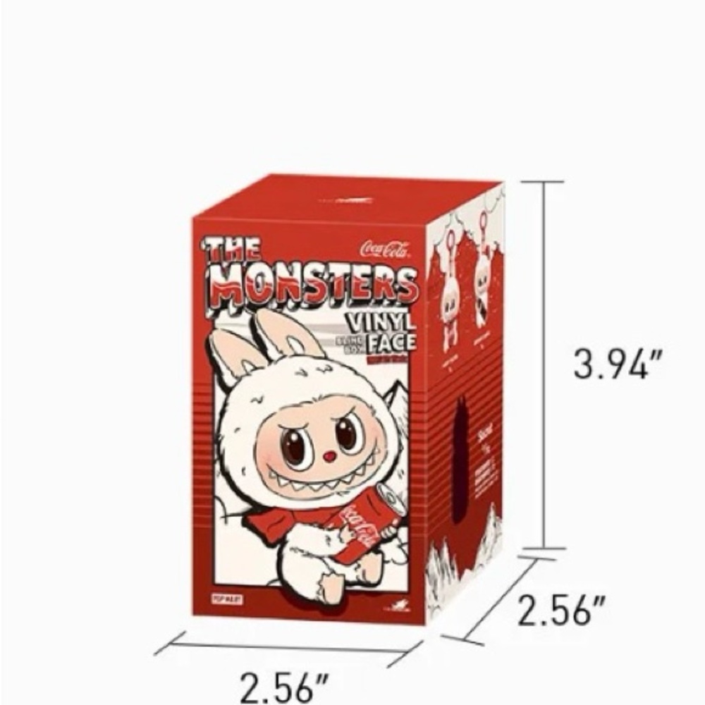 Authentic PopMart Coca-Cola The Monsters Vinyl Figure